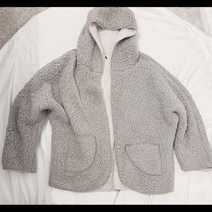 Reversible Sherpa jacket
